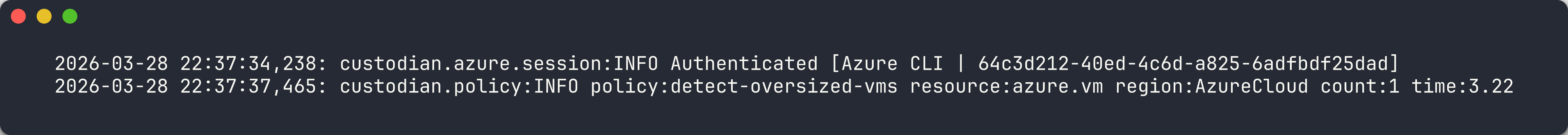 Right-sizing scan output